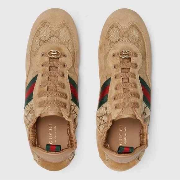 NEW! Gucci Women's SHIFT Sneakers - Picture 7 of 9